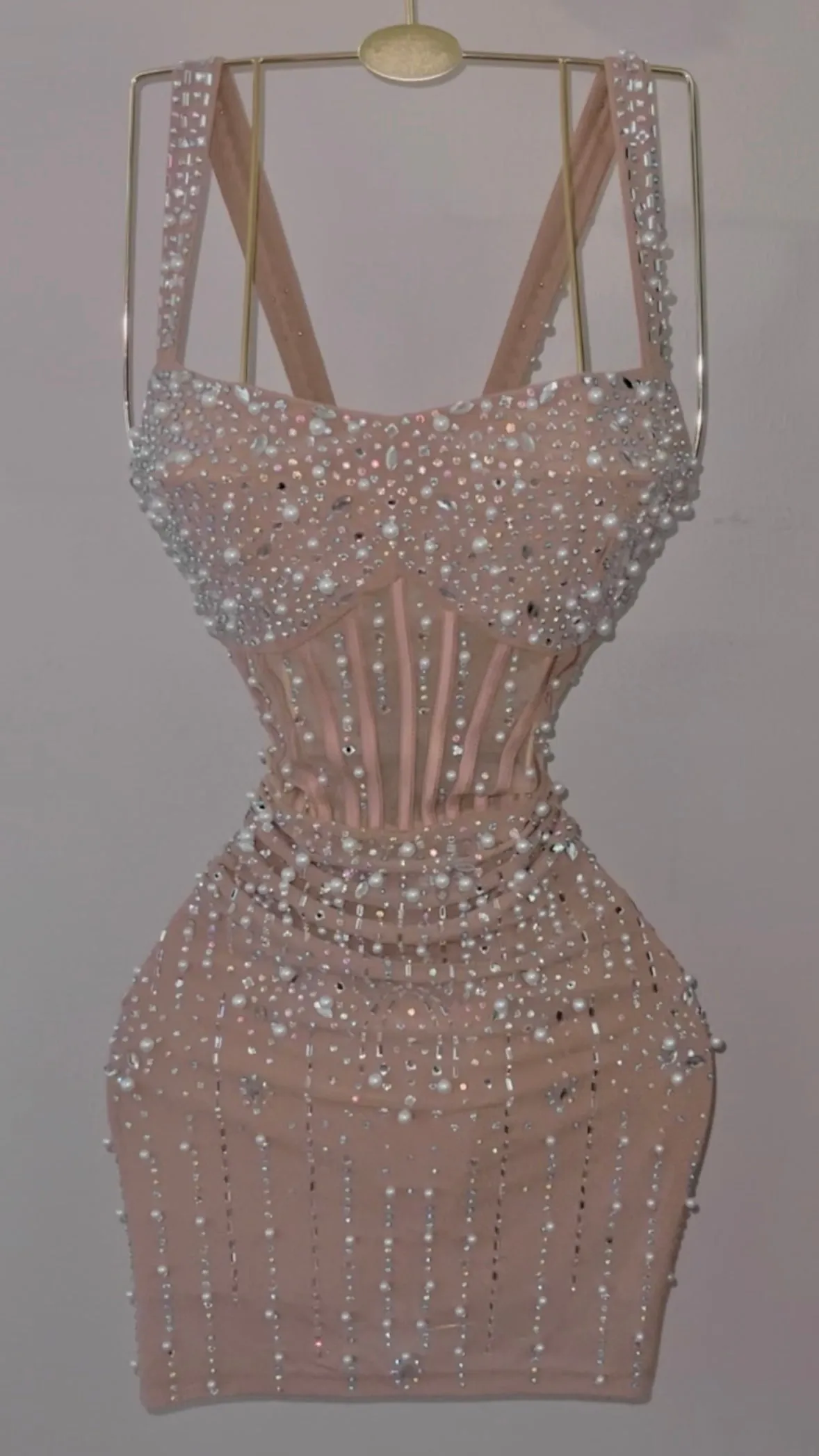 Alanna Dress - Nude