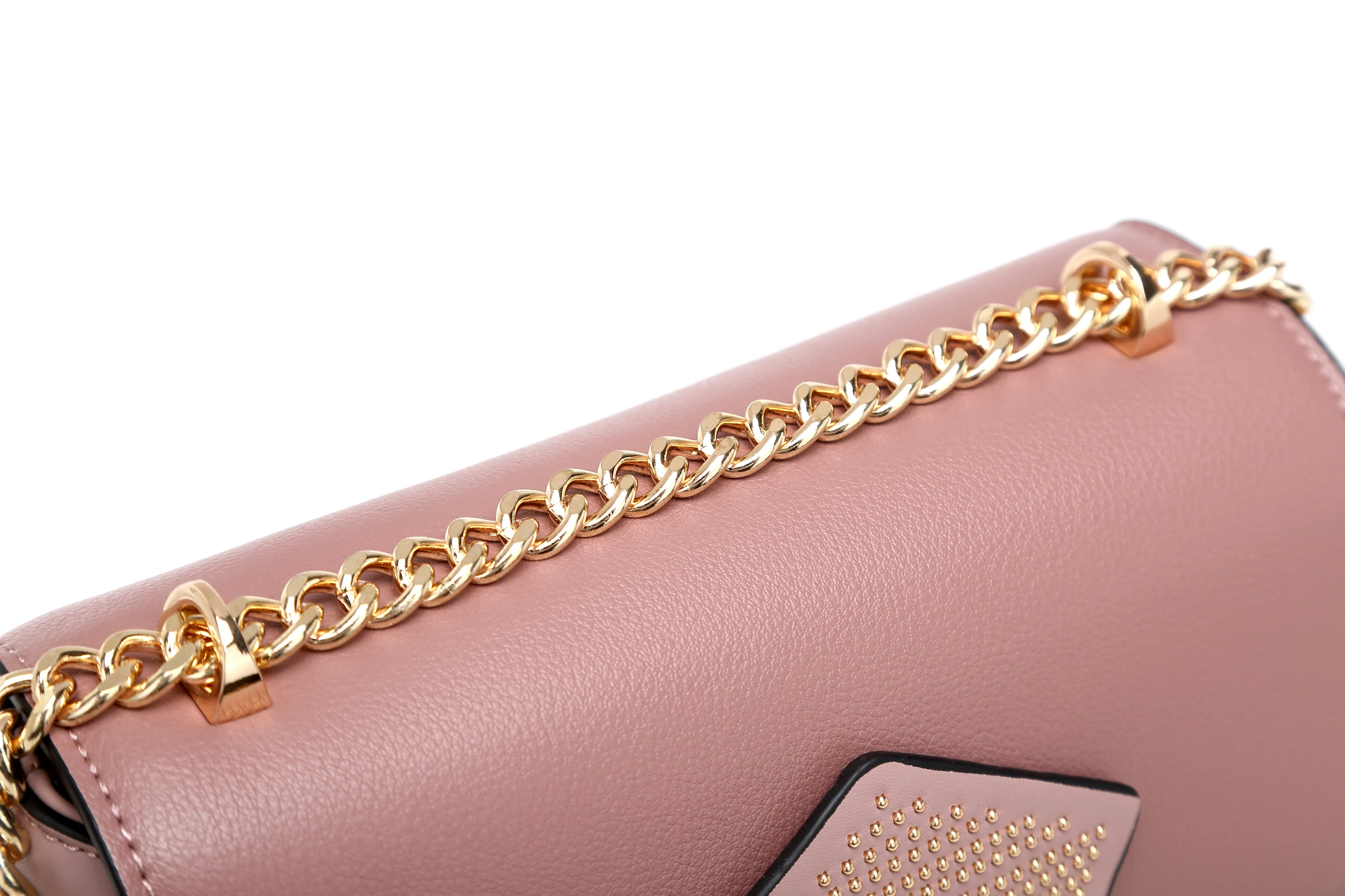 Brangio Blush Geometric Crossbody Bag