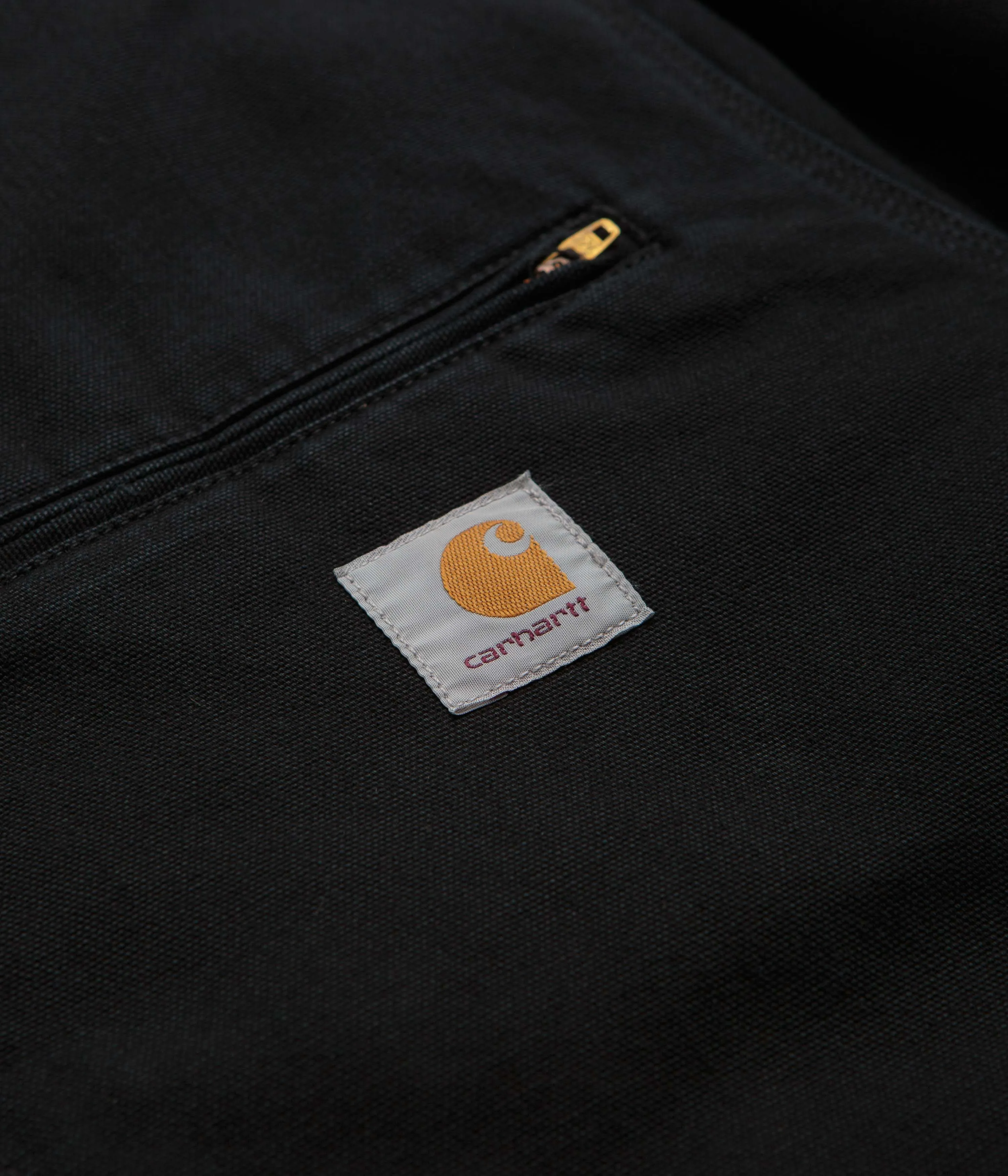 Carhartt OG Detroit Jacket - Black / Black