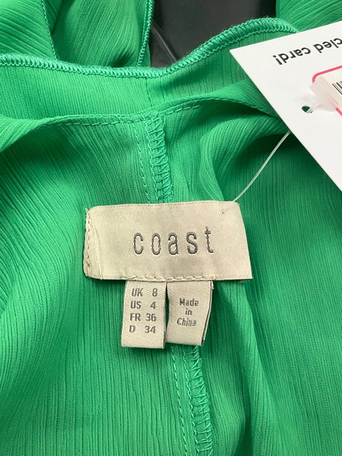 Coast Green Sleeveless Layered Top UK 8