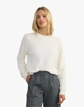 Margaret O'Leary Lola Pullover Sweater in Ivory