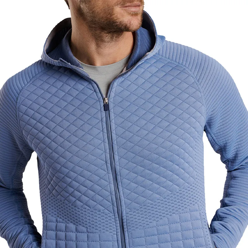 PETER MILLAR Orion Performance Quilted Hooded Men's Jacket (Infinity)