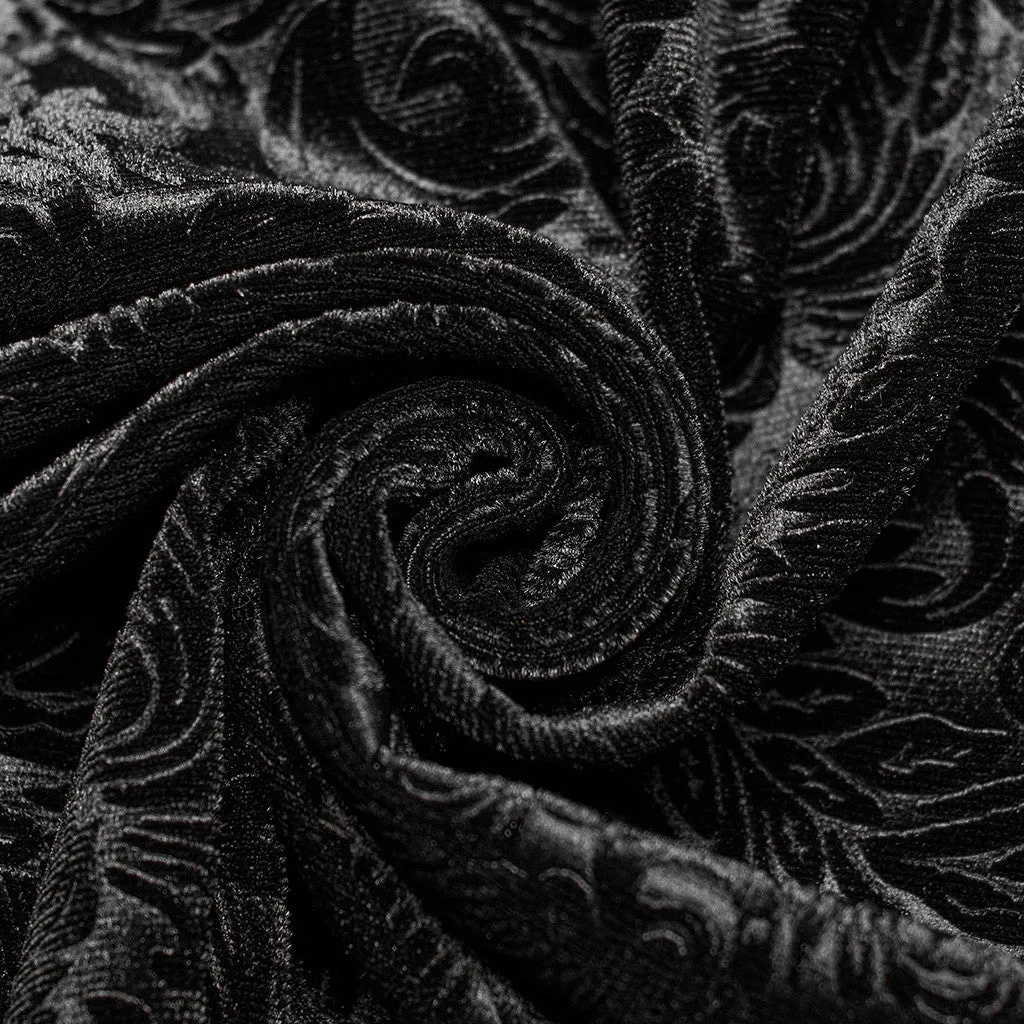 Velvet Shadow Flared Pants