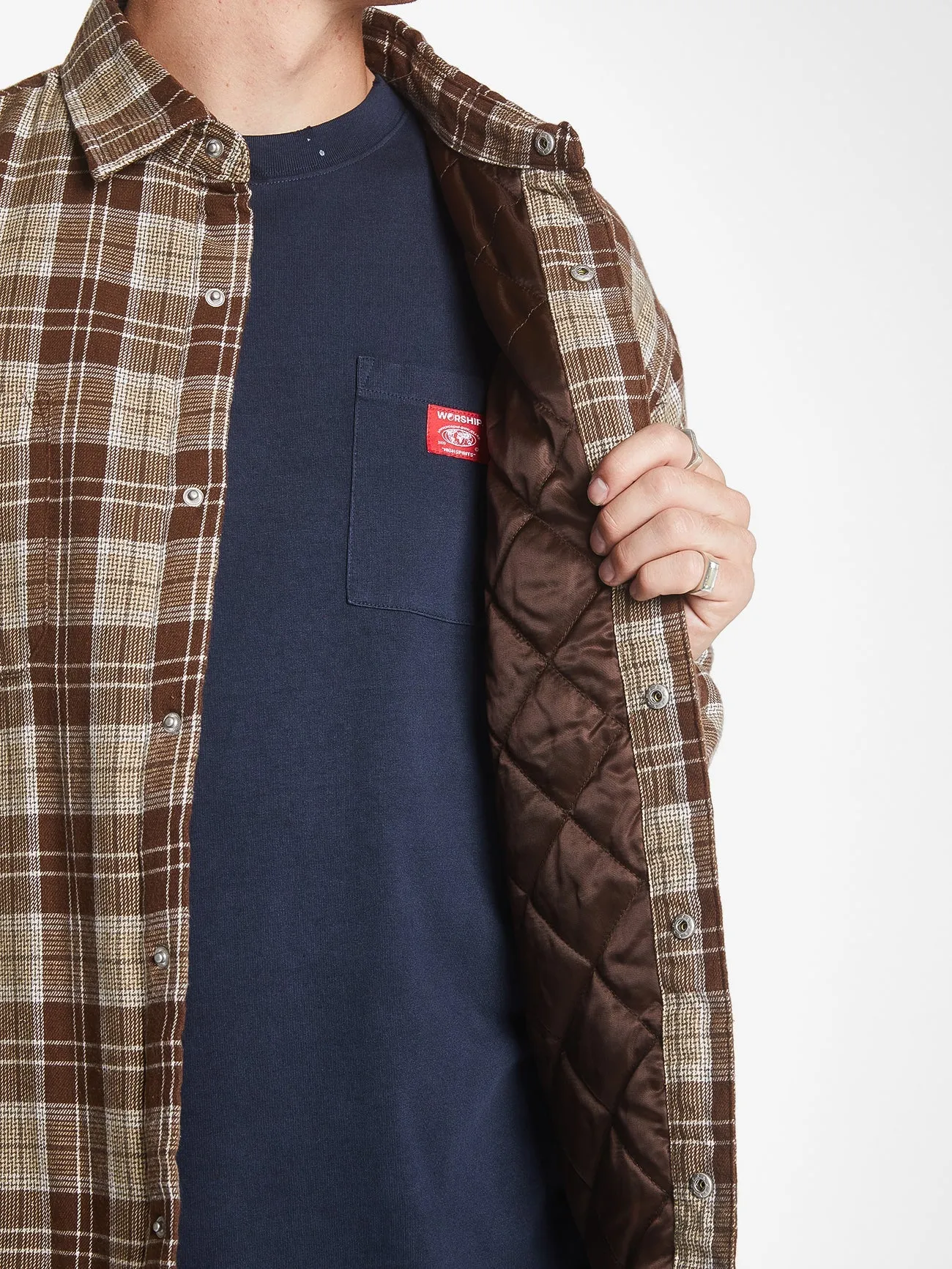 Worship Royale Quilted Shacket